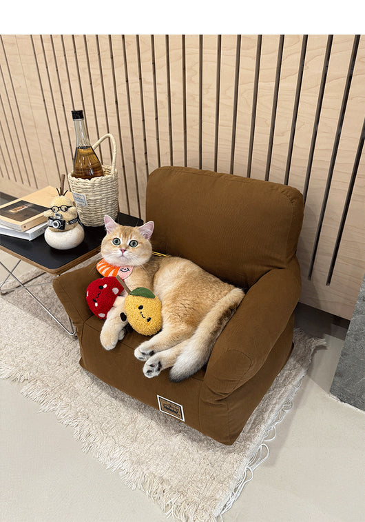 Cama Sofá para Mascotas con Diseño Acogedor - Lavable y Transpirable - Image 21