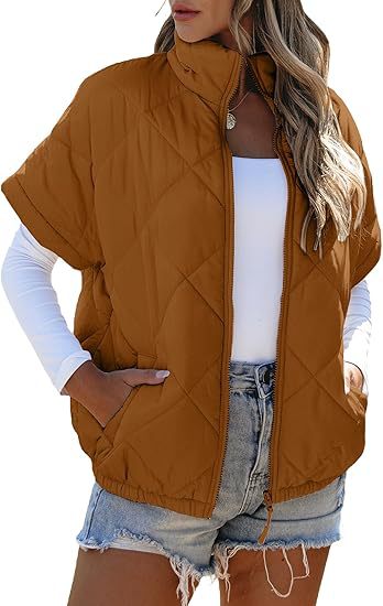 Chaqueta Cálida con Diseño de Diamantes y Bolsillos con Cierre - Image 10