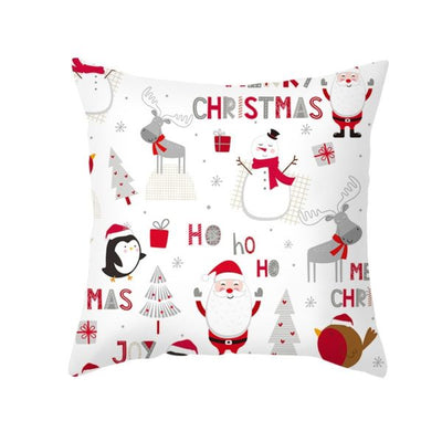 Funda de Cojín Navideño Terciopelo Suave con Estampado Digital - Image 18