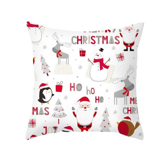 Funda de Cojín Navideño Terciopelo Suave con Estampado Digital - Image 18