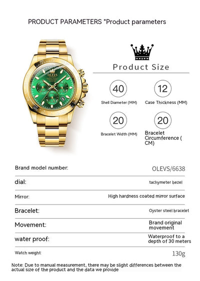 Reloj Inteligente Luminoso Resistente al Agua para Hombre - Image 11