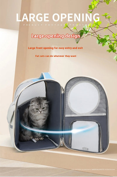 Mochila Transportadora para Mascotas - Bolsa Ventilada de Gran Capacidad - Image 11