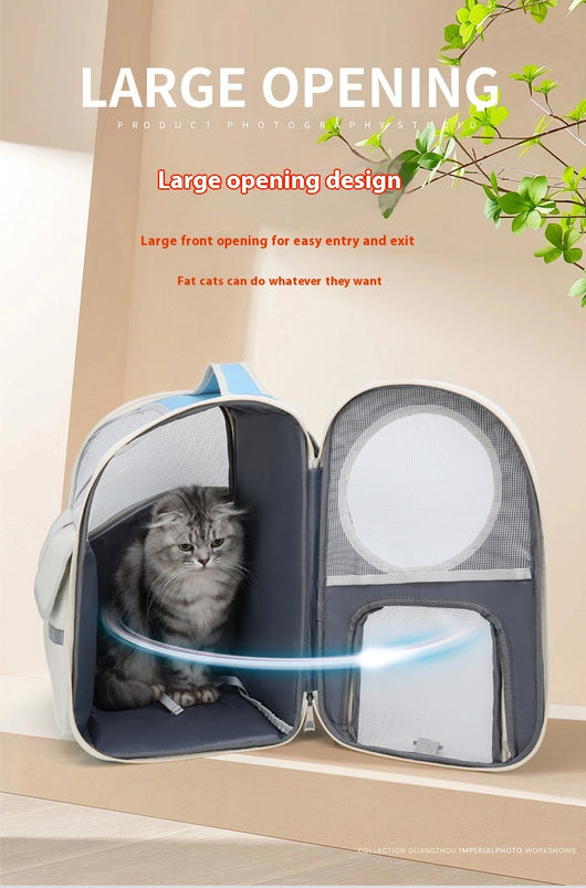Mochila Transportadora para Mascotas - Bolsa Ventilada de Gran Capacidad - Image 11