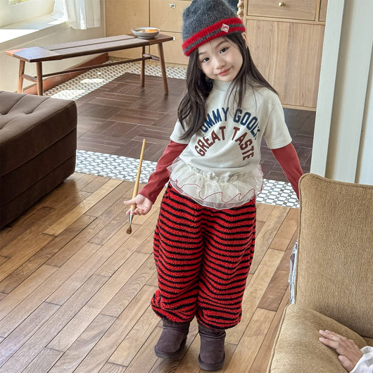 Pantalones de Algodón con Forro Polar para Niños - Invierno - Image 9