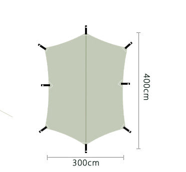 Carpa Toldo de Lujo UV Impermeable para Camping - Tela Oxford Resistente - Image 10