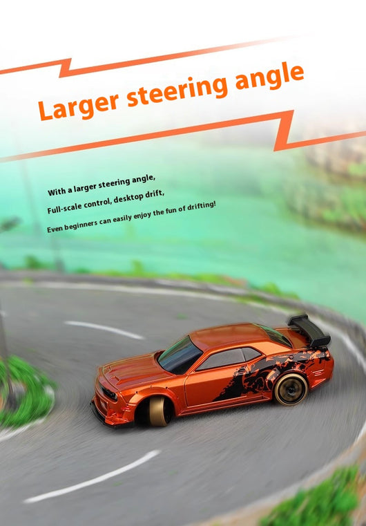Auto RC Drift Miniatura C65 Tracción Trasera Control Remoto - Image 6