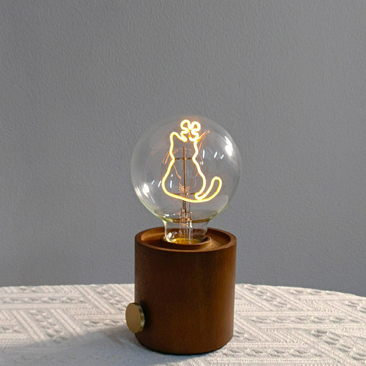 Lámpara Gato para Mesita de Noche - Recargable y Portátil - Image 3