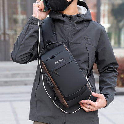 Bolsa de Ocio para Hombre con Cierre de Seguridad y Gran Capacidad - Image 3
