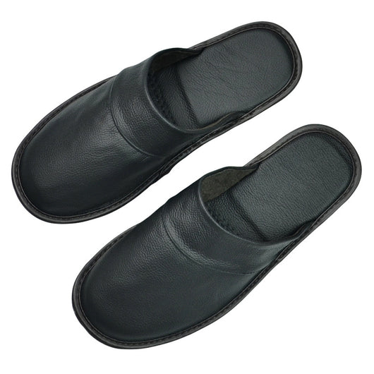 Pantuflas de Cuero Genuino Baotou Cómodas para Toda la Familia - Image 16