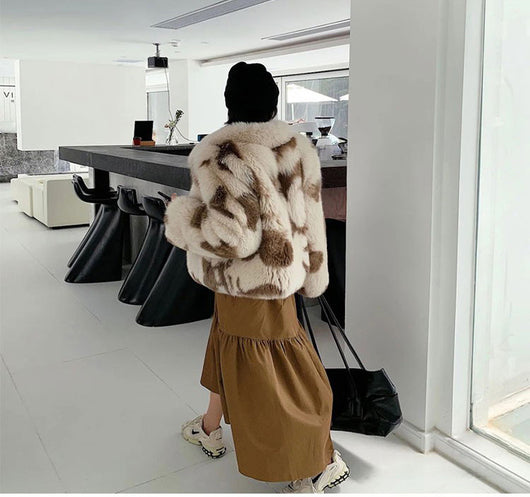 Abrigo de Piel de Cordero para Mujer - Otoño e Invierno - Image 16