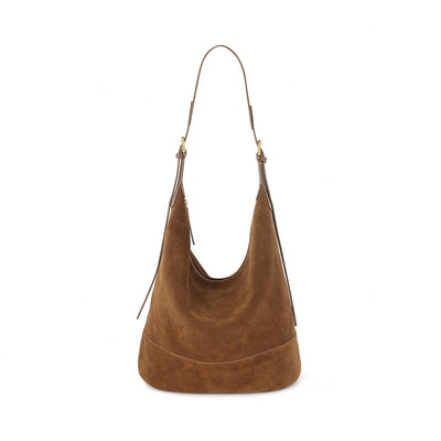 Bolsa Bucket de Ante Retro - Bolso Cómodo y Versátil para Hombro o Bandolera - Image 7