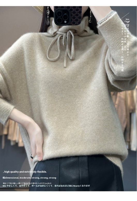 Suéter de Cachemir Tejido para Mujer - Elegancia y Calidez - Image 20