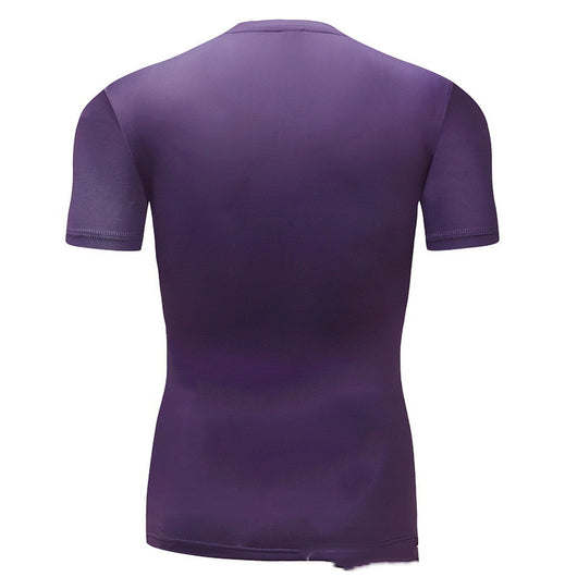 Playera Deportiva Calavera 3D con Tecnología Stretch Quick-Dry para Hombre - Image 5