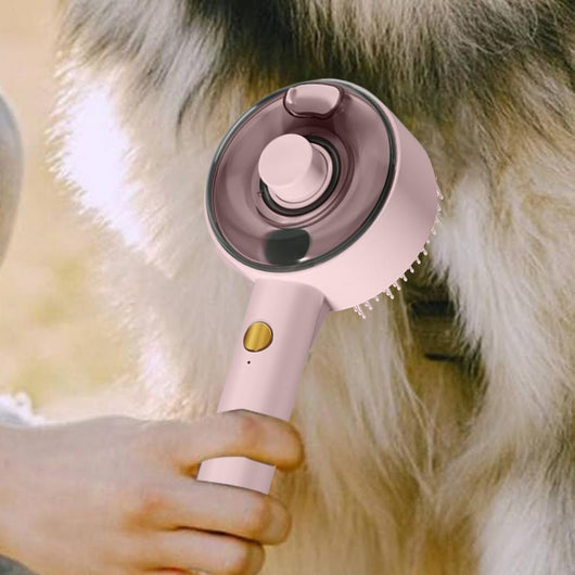 Cepillo Spa para Mascotas con Vapor - Deslanador USB Recargable para Perros y Gatos - Image 13