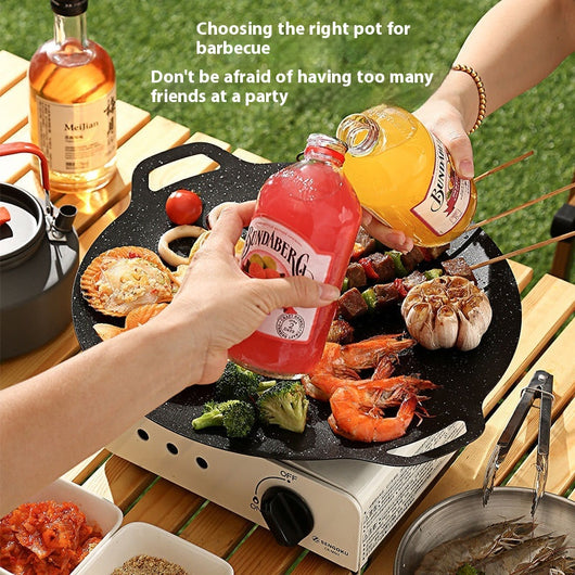 Plancha Barbecue de Piedra Médica Japonesa Antiadherente sin Humo - Image 18