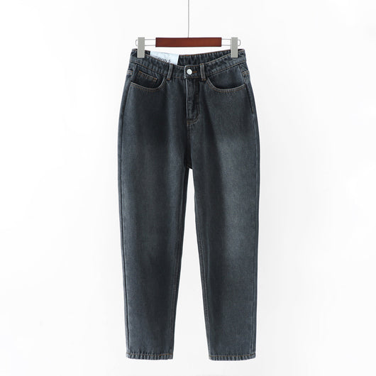Pantalones Vaqueros Rectos Delgados para Mujer - Estilo Clásico Vintage - Image 7