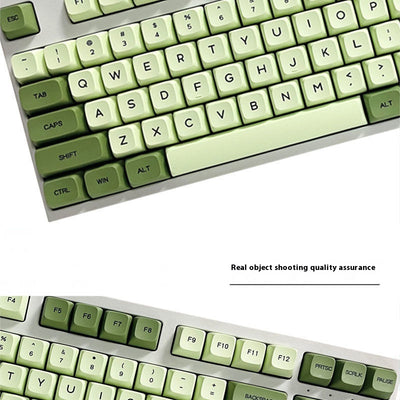 Teclado Mecánico 124 Teclas Matcha - Keycaps PBT Sublimados - Image 30