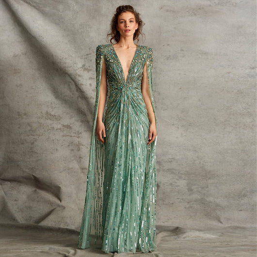 Vestido Elegante Escote en V - Diseño Sofisticado