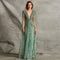 Vestido Elegante Escote en V - Diseño Sofisticado