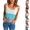 Camisola Playera Suelta de Punto para Mujer
