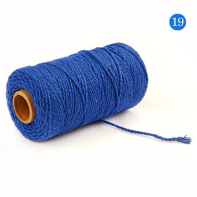 Cuerda de Algodón Tejida 2mm para Artesanías y Amarre - Image 51