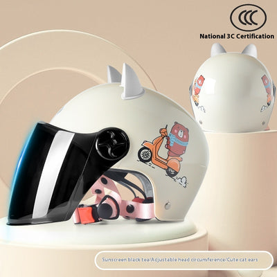 Casco de Seguridad Certificado 3C para Niños - Verano Ligero Unisex