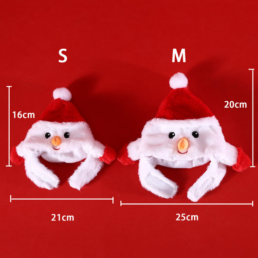 Gorro Navideño Peluche para Perros y Gatos Pequeños - Image 11