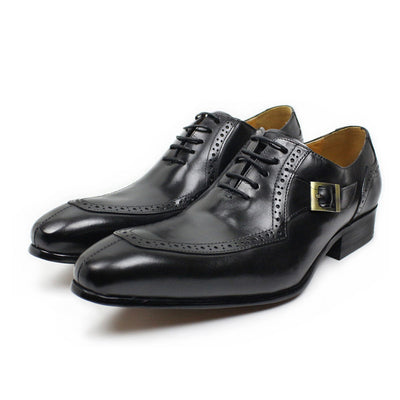 Zapatos de Cuero Genuino para Hombre - Elegancia Ejecutiva y Comodidad Diaria - Image 3