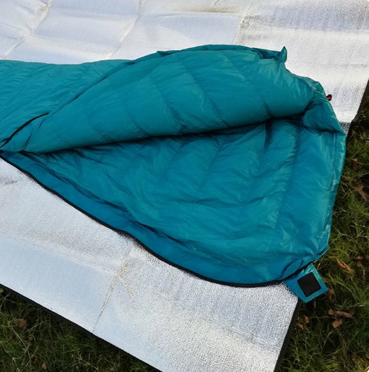Saco de Dormir Térmico Portátil con Relleno de Plumón para Otoño e Invierno - Image 8