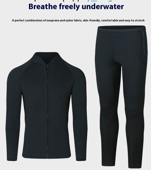 Traje de Buceo 3mm con Mangas Largas y Pantalón Completo para Snorkel - Image 23