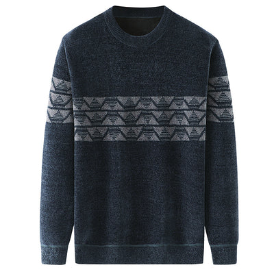 Camiseta Térmica Acolchada de Lana para Hombre - Cuello Redondo - Image 9