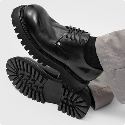 Zapatos Casuales de Cuero para Hombre con Suela Reforzada - Image 6