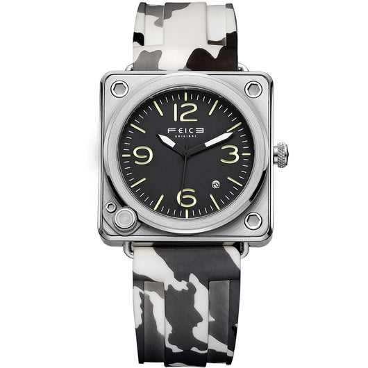 Reloj Automático de Esfera Cuadrada Grande - Image 6