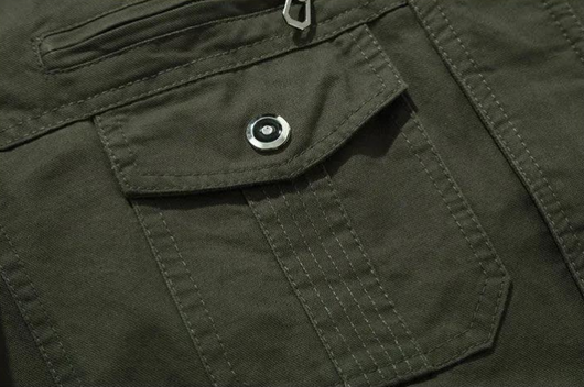 Chaqueta de Trabajo Suelta en Algodón - Image 12