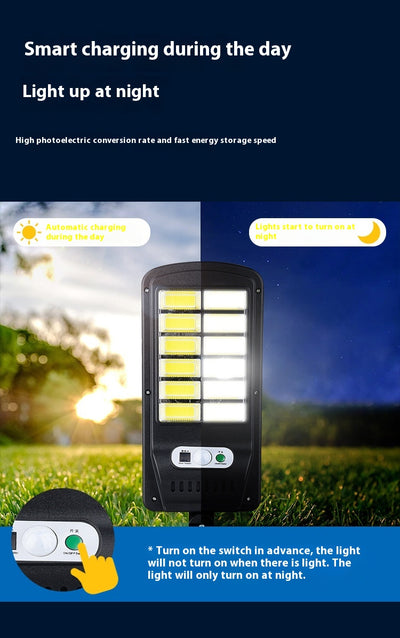 Lámpara Solar de Seguridad LED con Sensor de Movimiento - Image 13