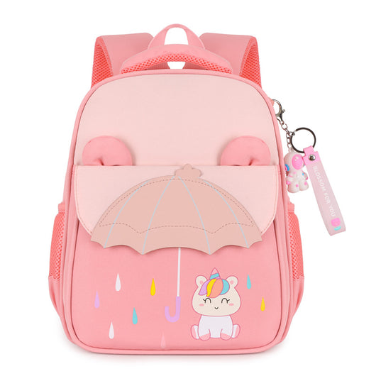 Mochila Escolar Infantil de Contraste para Clases de Preescolar e Intermedio - Image 2