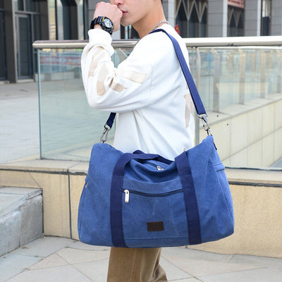 Bolsa de Viaje Canvas para Hombre - Duffel Resistente - Image 3