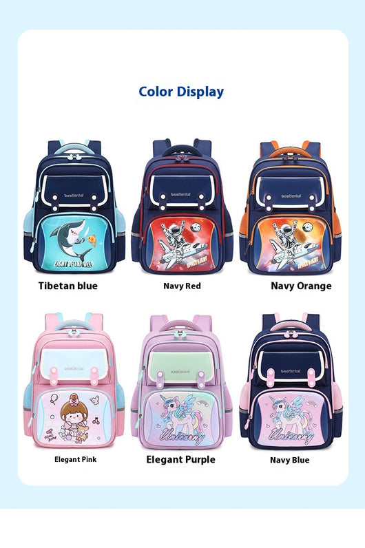 Mochila Escolar Grande Infantil Ligera con Diseño Cartoon - Image 15