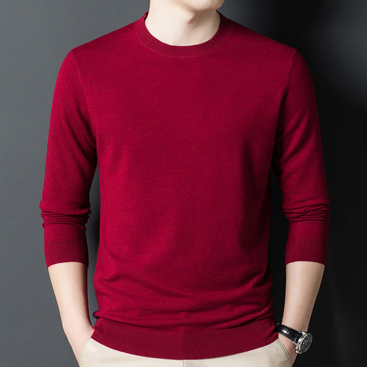 Suéter Cashmere Puro para Hombre - Tejido Base Casual - Image 12