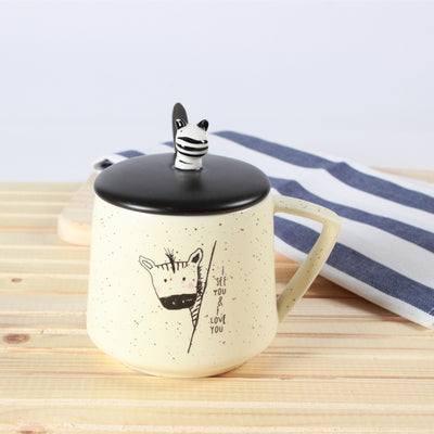 Taza de Cerámica Artesanal con Jirafa Kawaii Dibujada a Mano - Image 18