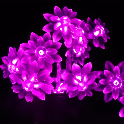 Luz Solar Decorativa Doble Loto LED - Image 3