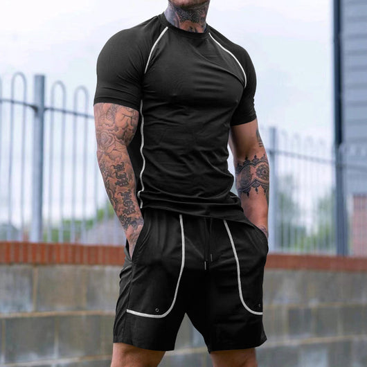 Shorts de Compresión Deportivos para Hombre - Conjunto Fitness y Running - Image 25