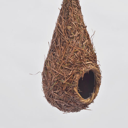 Nido de Paja Natural para Pájaros Pequeños - Jaula Exterior - Image 5