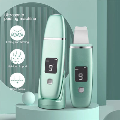 Limpiador Ultrasónico de Poros con LED - Removedor de Puntos Negros y Lifting Facial - Image 2