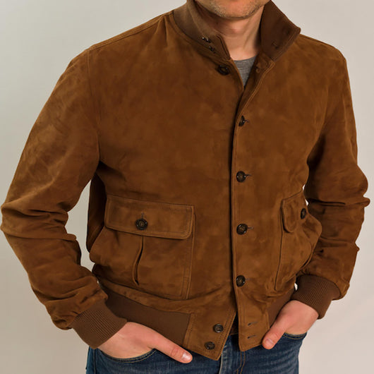Chaqueta Slim Fit de Color Sólido para Hombre