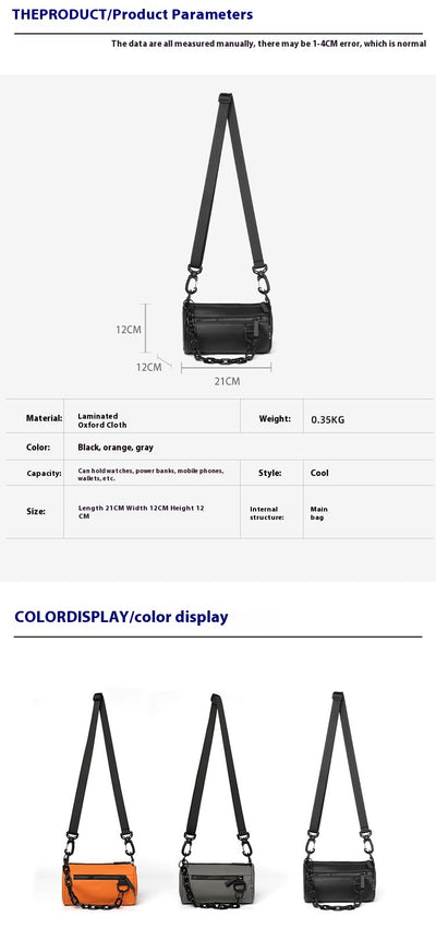 Bolsa Bandolera Casual de Lona - Portátil y Versátil para Exteriores - Image 8