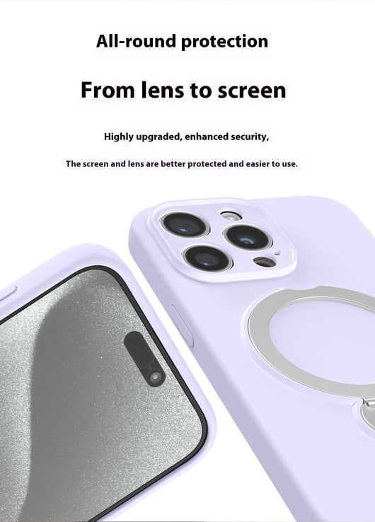 Funda Magnética de Silicona Líquida con Soporte - Protección Anti-caídas - Image 14