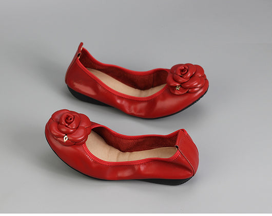 Zapatos de Cuero Genuino para Embarazadas - Cómodos, Antideslizantes y Talla Grande - Image 18