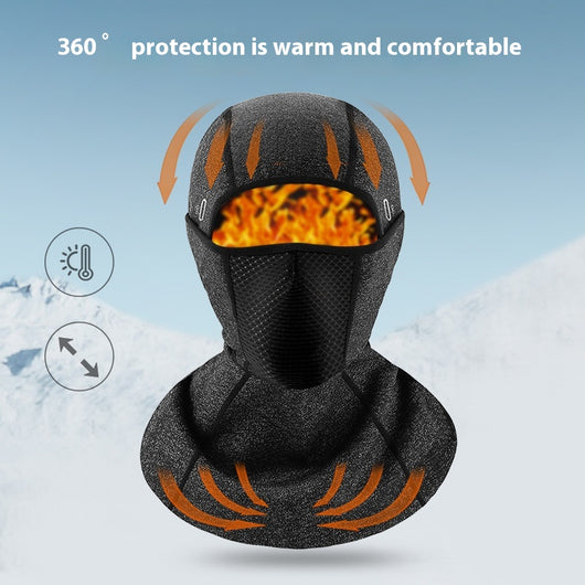 Gorro Térmico Forrado Doble Capa para Ciclismo, Esquí y Motociclismo - Image 4