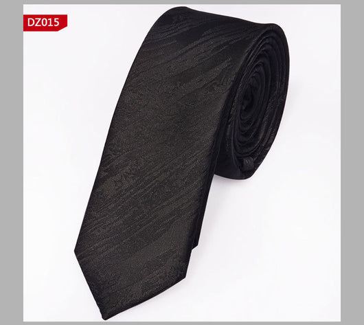 Corbata Angosta Estilo Británico 5cm - Teñida en Fibra de Poliéster - Image 16